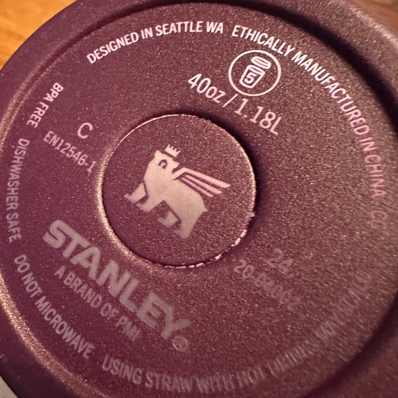 Stanley orange, and purple, Carry-All with Purple Tumbler - Picture 8 of 11